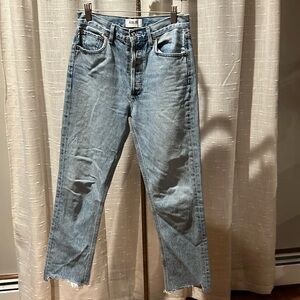 AGOLDE size 26 Riley made in USA flaw priced to sell